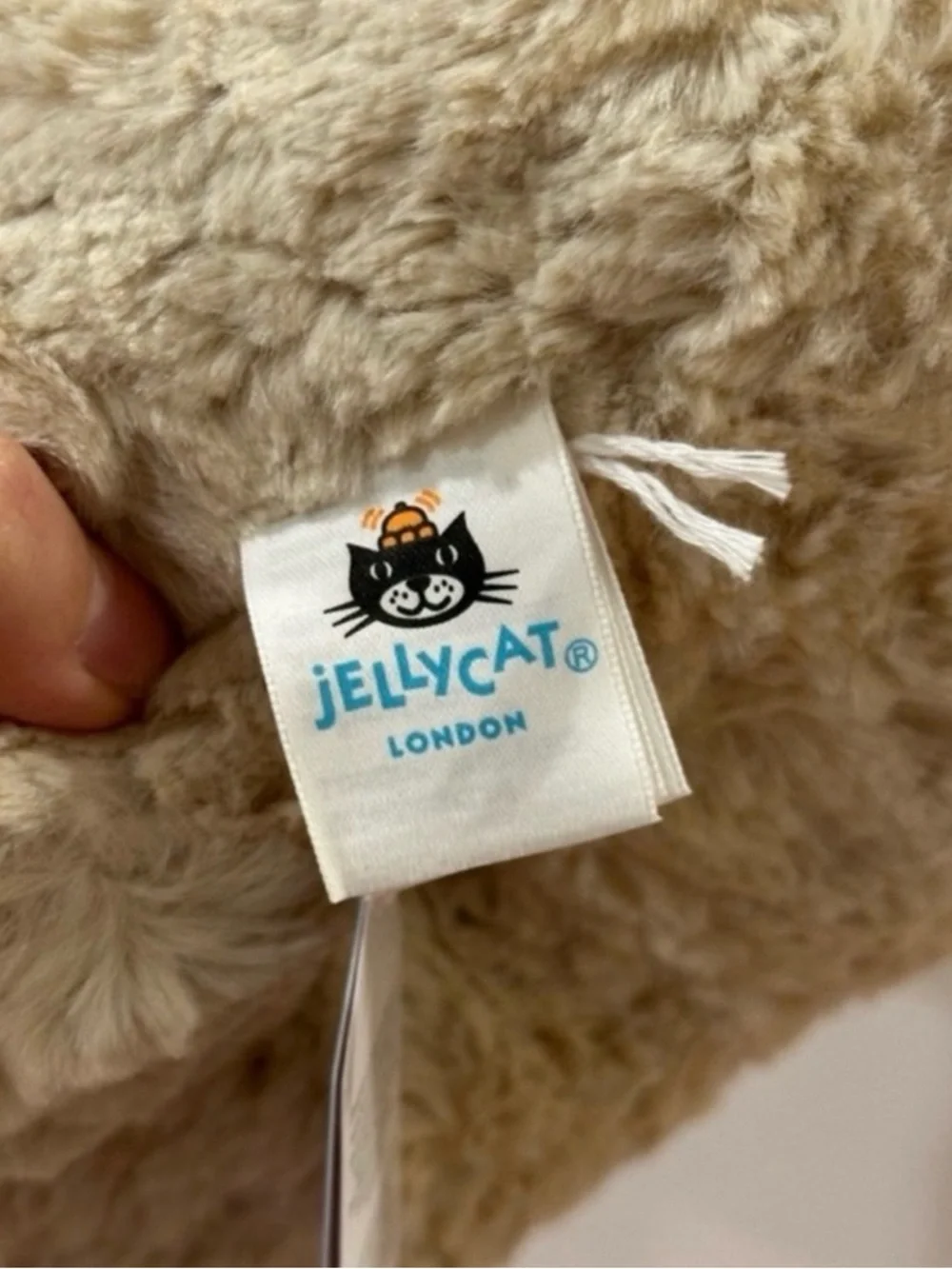 Authentic Jellycat NYC Exclusive Oatus Bear With Ice Cream